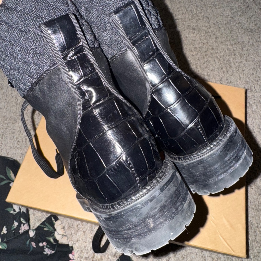 Christian Louboutin Mayr combat boots size 38 - Picture 7 of 11